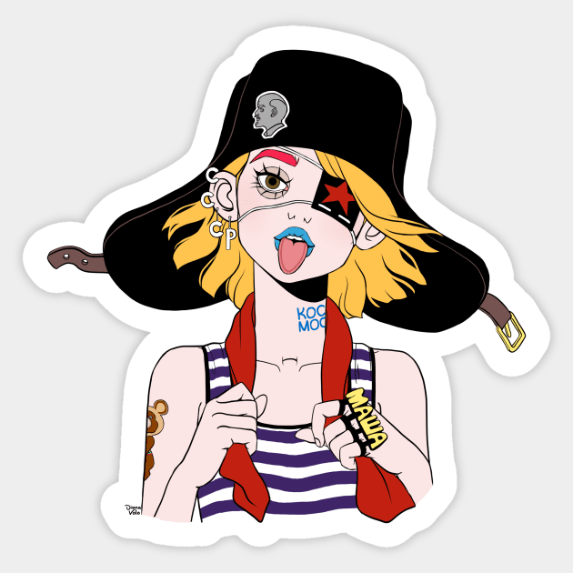 Masha is from stereotypical Russia Sticker by DianaVolo